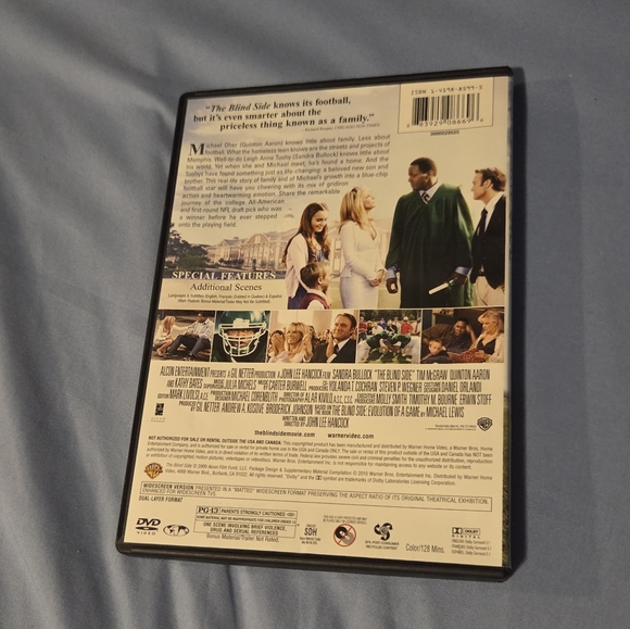 💲2️⃣Add On Item: 🏈The Blind Side DVD🏈 - Picture 2 of 2